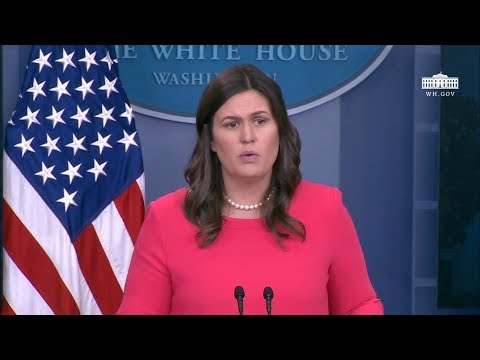 6/5/18: White House Press Briefing