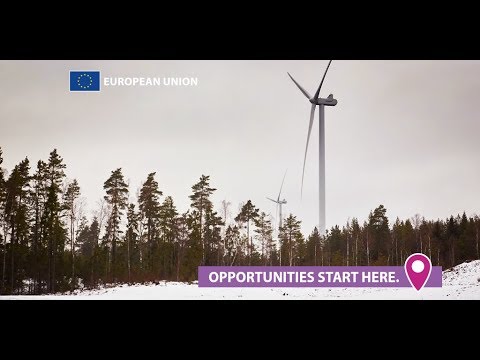 EU-funded project: a Swedish wind farm
