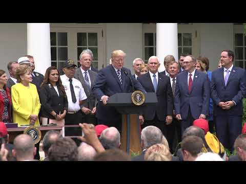 President Trump Signs VA Mission Act of 2018 into Law