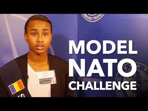 Model NATO Challenge at Wesleyan University in Virginia