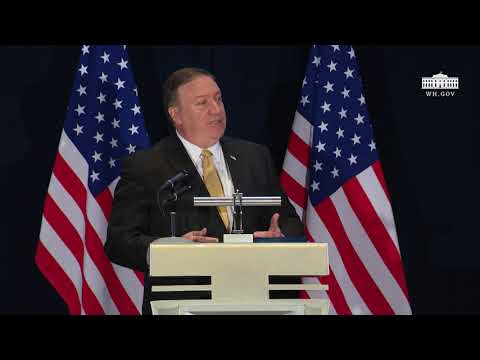 Briefing by Secretary of State Michael Pompeo