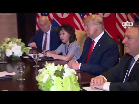 President Trump Participates in an Expanded Bilateral Meeting with North Korean Leader Kim Jong Un