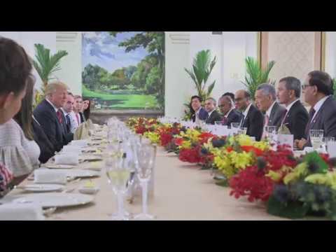 President Donald J. Trump Meets with the Prime Minister of Singapore