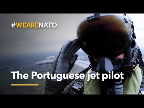 The Portuguese jet pilot – #WeAreNATO