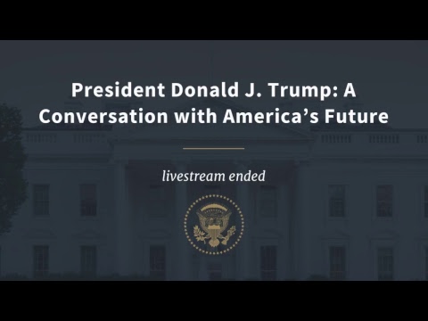 President Trump Delivers Remarks at the Face-to-Face With Our Future Event