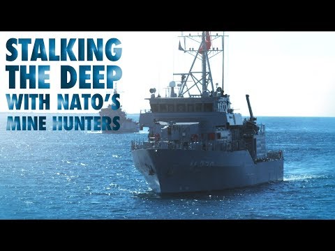Stalking the deep with NATO’s mine hunters