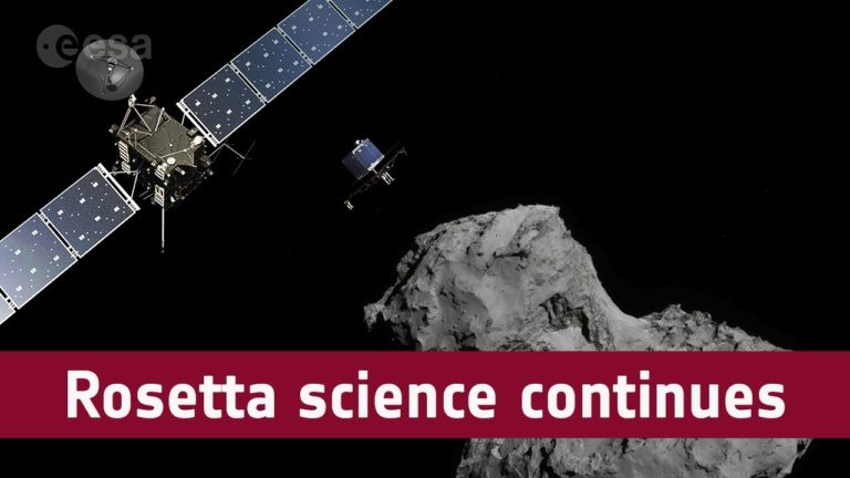 Rosetta science continues