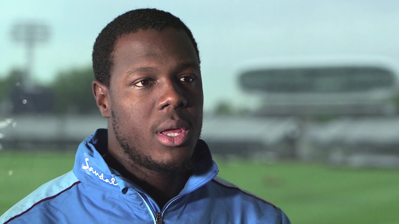 Carlos Brathwaite on Windies v ICC World XI for #CricketRelief
