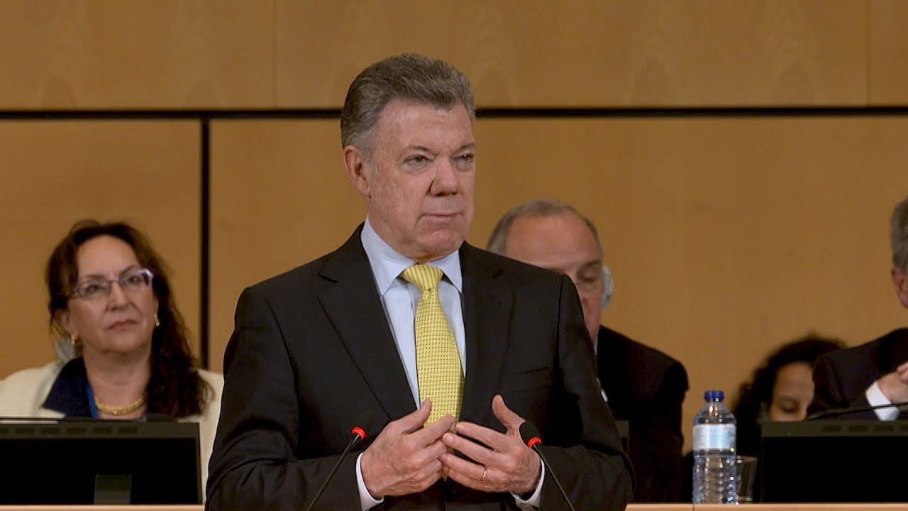 “Si deseas la paz, cultiva la justicia” afirma Juan Manuel Santos ante…