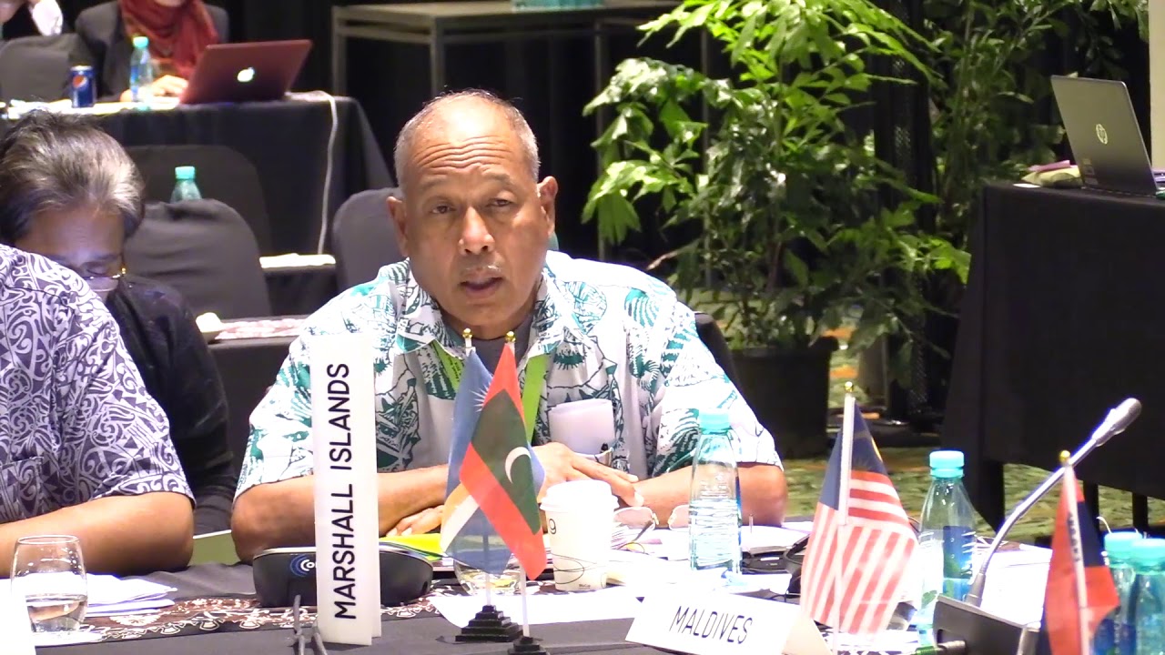 Marshall Islands Country Statement, FAO APRC 34, 2018