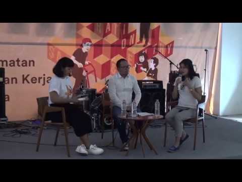 Dialog interaktif tentang K3 antara Menteri Tenaga Kerja dan pemuda