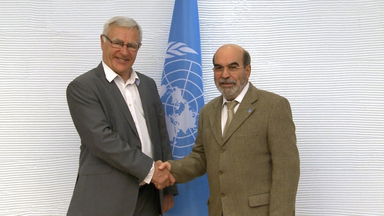 El DG de la FAO y el Alcalde de Valencia sobre el futuro Centro Mundial…