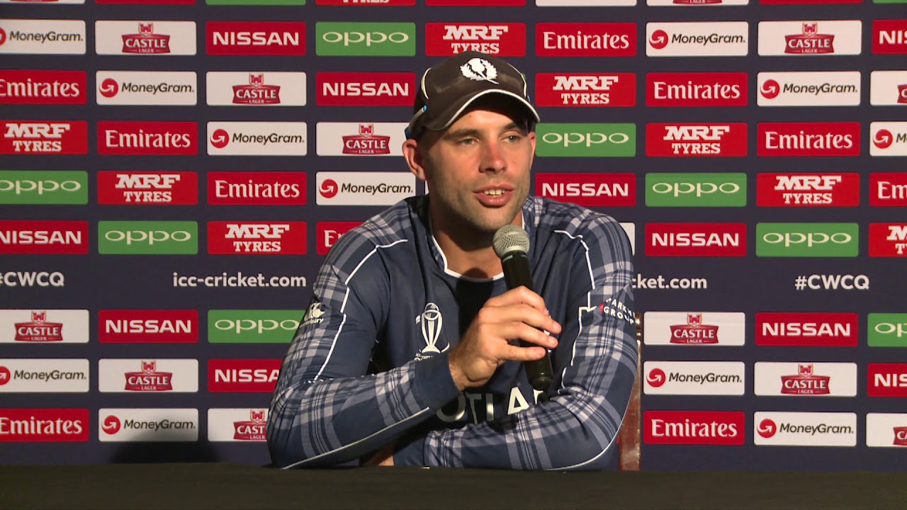 CWCQ: Scotland – Kyle Coetzer – Post match Press Conference -15 March 20…