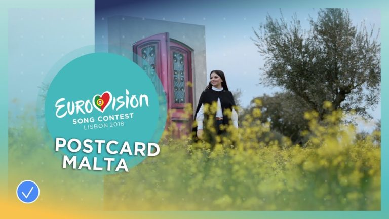 Postcard of Christabelle from Malta – Eurovision 2018