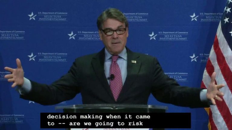 Secretary Perry on Energy Investment and Innovation Technology: SelectUS…