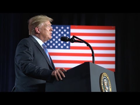President Donald J. Trump Speaks at the Salute to Service Dinner at The Greenbrier