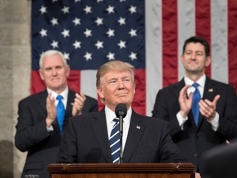 President Trump Participates in a Joint Press Conference with the Prime Minister of the UK