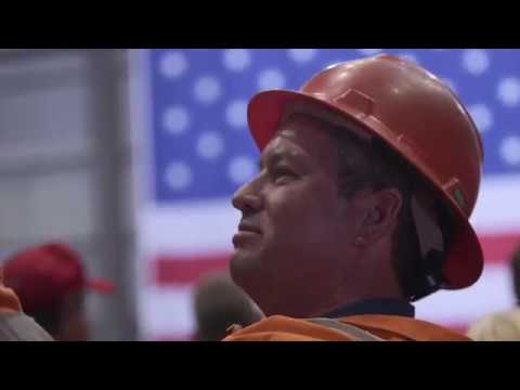 President Trump in Granite City: “America is OPEN FOR BUSINESS!”