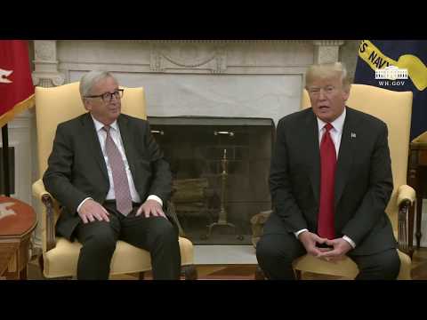 President Trump Meets with the President of the European Commission