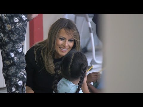 First Lady Melania Trump Visits Arizona