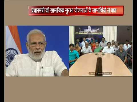 Social Security beneficiaries from Tripura share the benefits of Vaya Vandana & Atal Pension Yojana