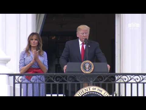 President Trump and the First Lady Host a Picnic for Military Families