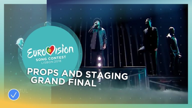 Props and Staging – Grand Final – Eurovision 2018