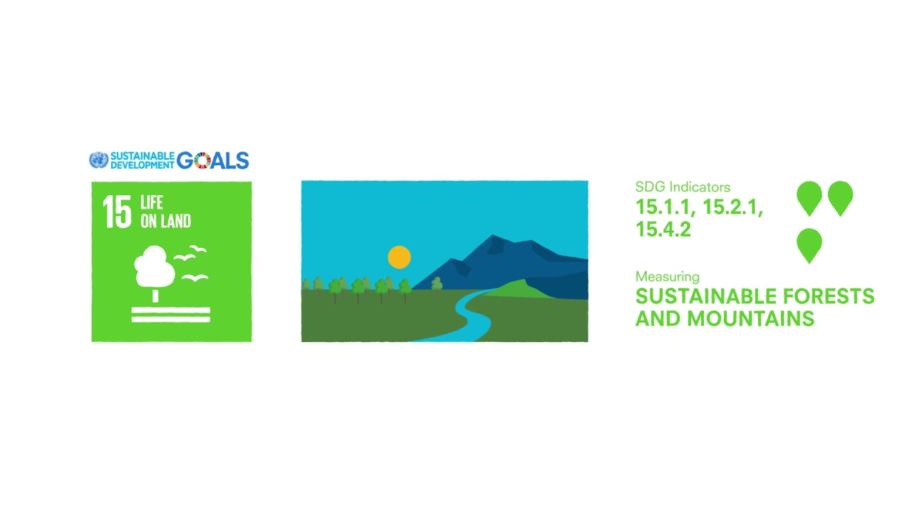 SDG 15 – Indicators of sustainable forests and mountains