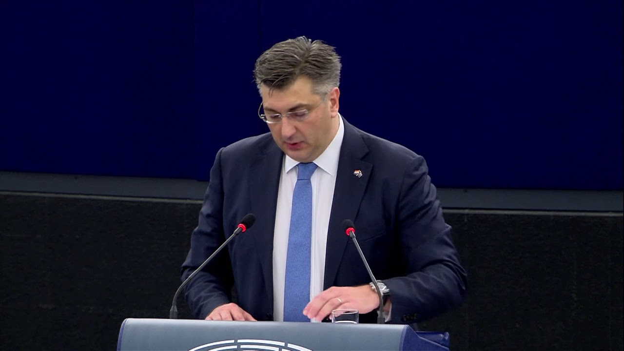 Debate on the future of Europe with Andrej Plenkovic 02/18 – Opening s…