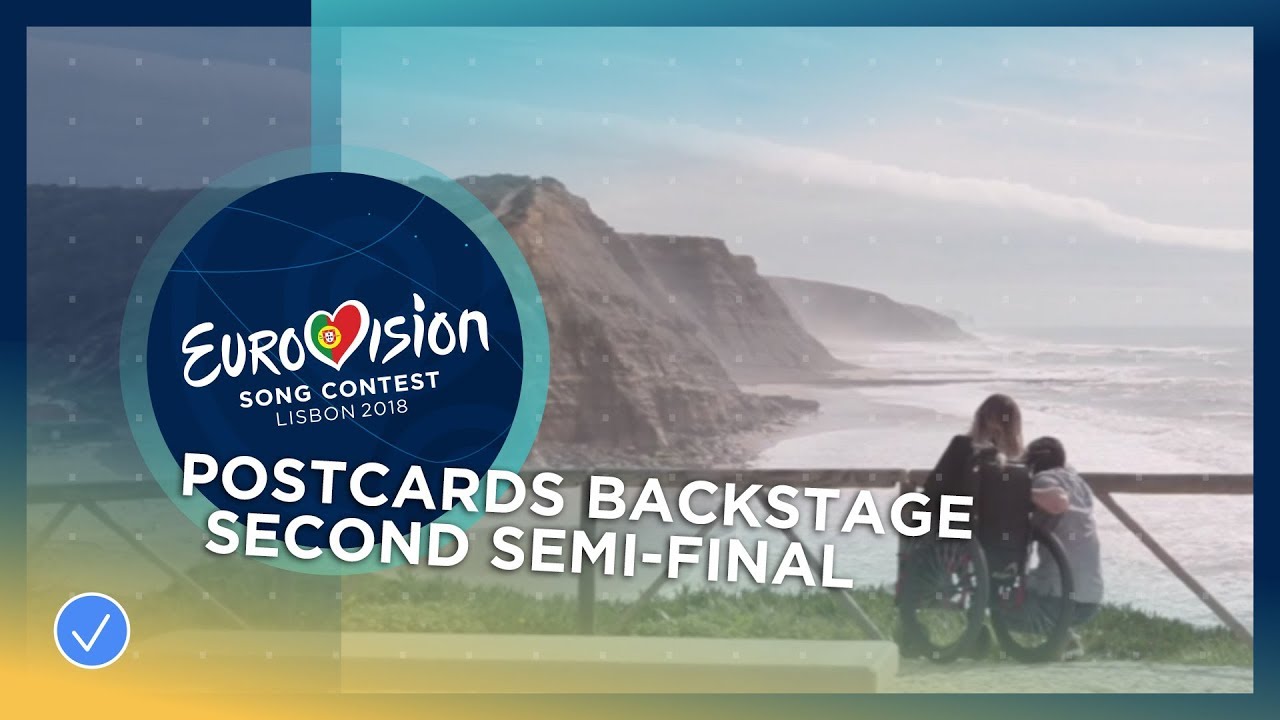 Backstage at the postcard recordings – Second Semi-Final – Eurovision …
