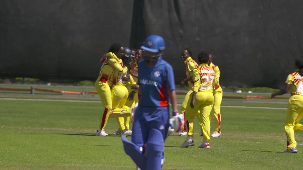 Uganda run out Thailand’s Nattaya Boochatham in bizarre fashion!