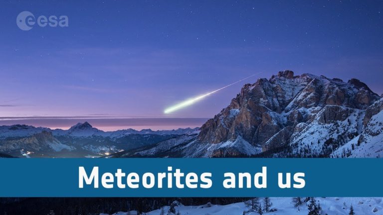Meteorites and us