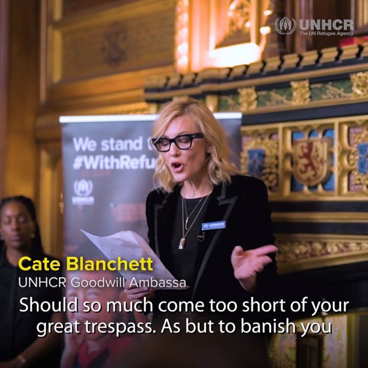 “I read a speech from ‘The Book of Sir Thomas More’ by Willi…