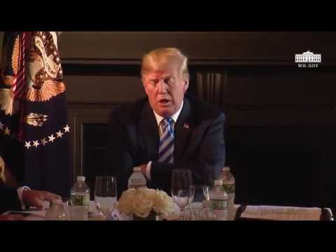 President Trump Participates in a Roundtable with State Leaders on Prison Reform