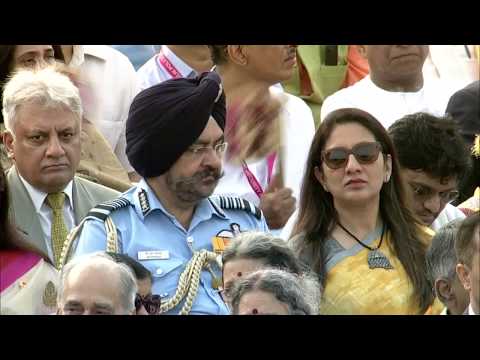 PM Modi at the Flag Hoisting ceremony & address to the Nation on the 72nd Independence Day of India