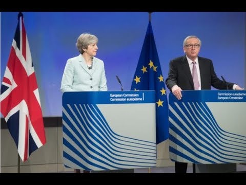 08/12/2017 Joint press conference by Theresa May and Jean-Claude Juncker