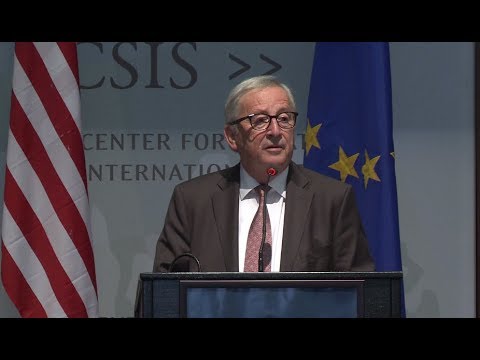25/07/2018 Keynote Speech ‘Transatlantic Relations at a Crossroads’ by EC President Juncker