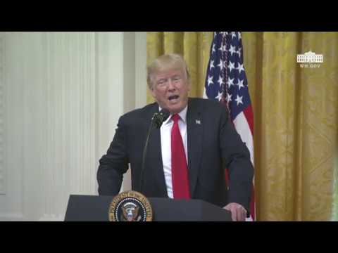 President Trump Participates in the Salute to the Heroes of ICE & CBP