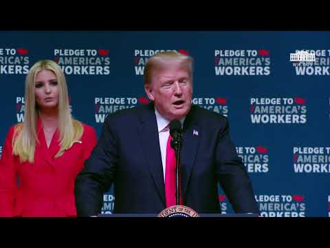 President Trump Speaks on Workforce Development and Participates in the Signing of HR 2353