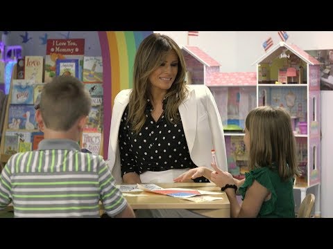 President Trump and the First Lady Visit Nationwide Children’s Hospital