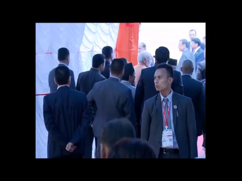 PM Modi at the joint inauguration of Pashupatinath Dharmshala in Kathmandu, Nepal