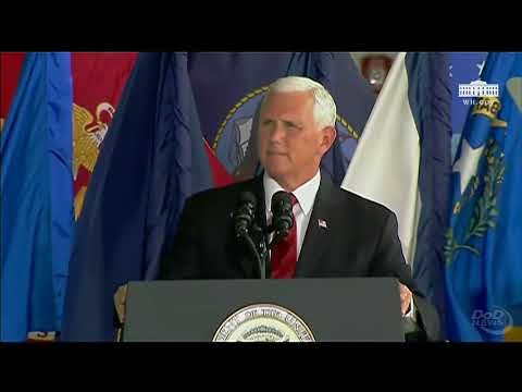 Vice President Pence Delivers Remarks at an Honorable Carry Ceremony