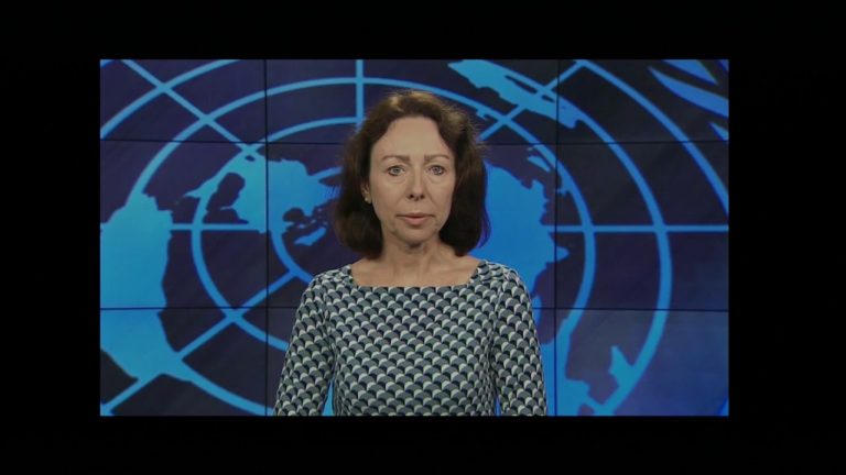 H.E. Marie Chatardova, addresses the opening of the 6th World Forest We…