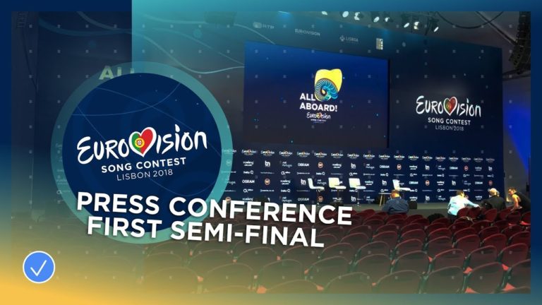Eurovision Song Contest 2018 – Press Conference first Semi-Final