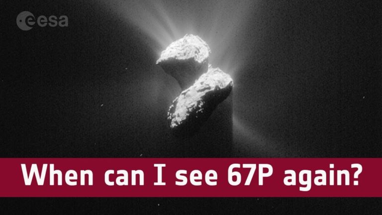 When can I see Rosetta’s comet again?