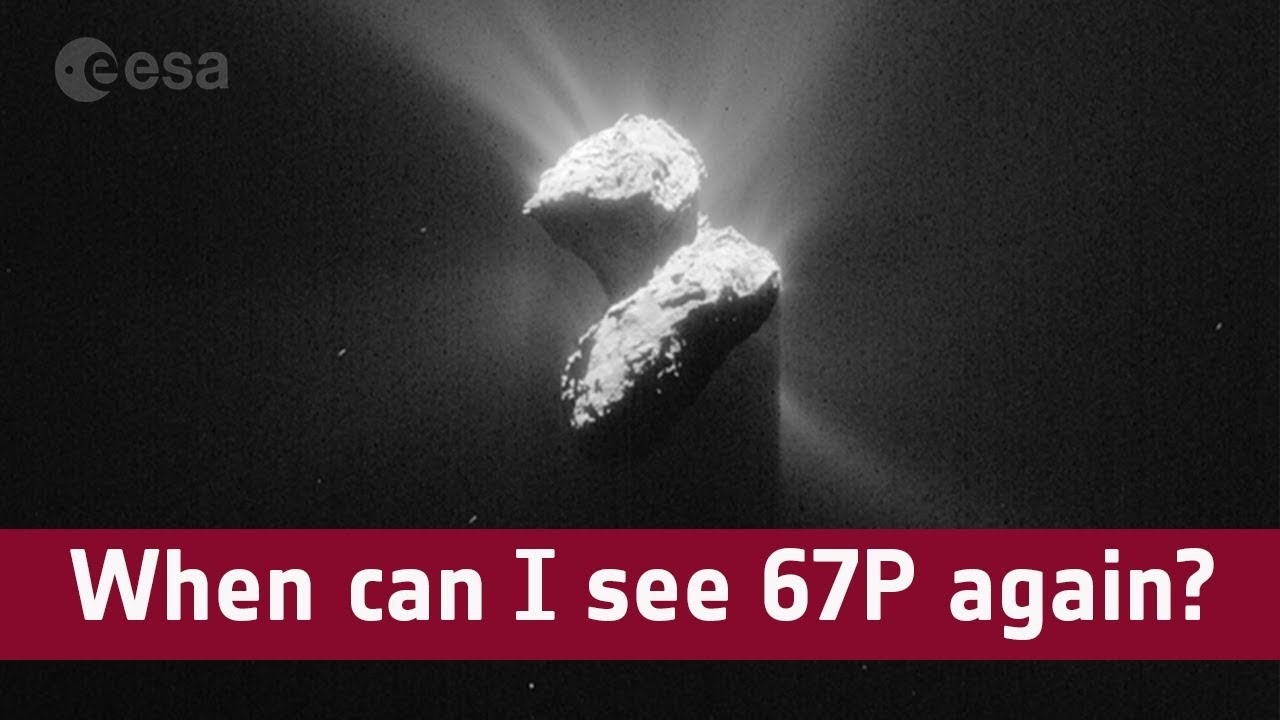 When can I see Rosetta’s comet again?