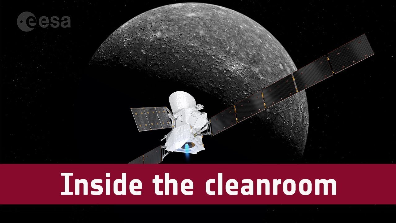 Inside the cleanroom with BepiColombo