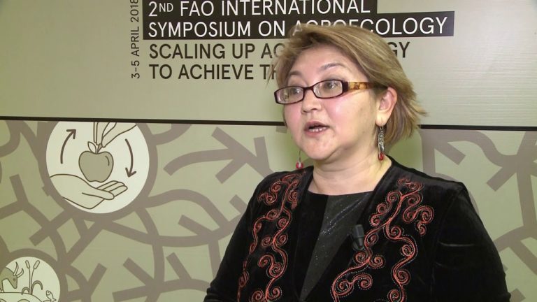 Aida Jamangulova on the social benefits of agroecology in the Kyrgyz Re…