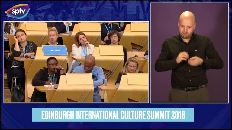 Edinburgh International Culture Summit 2018: Closing Session [BSL] – 2…