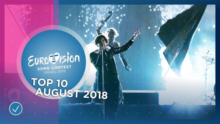TOP 10: Most watched in August 2018 – Eurovision Song Contest